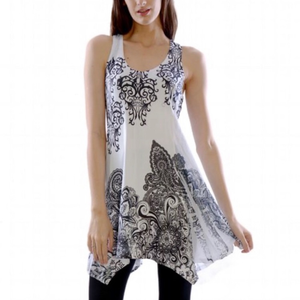 🌟HOST PICK🌟🌺White Beautiful Tunic🌺